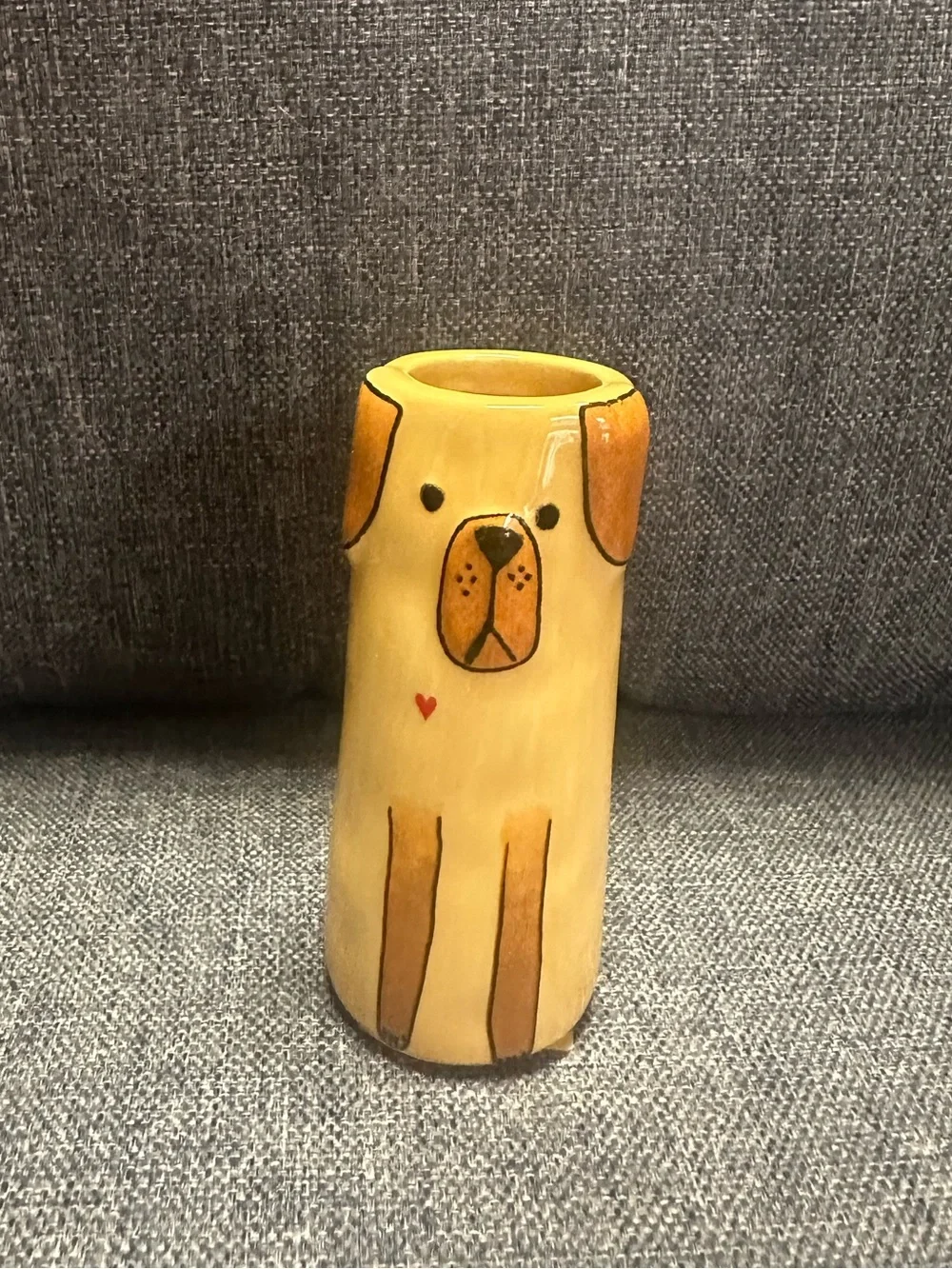 Natural Life Cutest Little Bud Vase - Dog